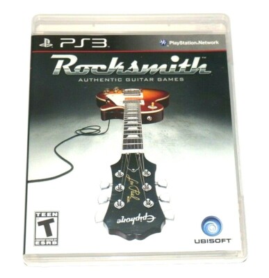 Rocksmith for Sony Playstation 3 Guitar Game Only (2011)  Cable Not Included