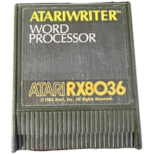 ATARIWRITER Vintage 1982 Word Processor RX8036 Cartridge Untested