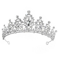 Retro Queen Tiara Crown Luxury Crystal Tiara Crown Tiara Princess For Birthday