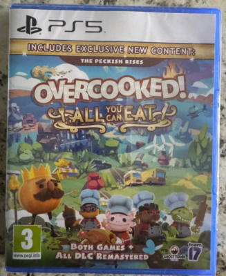 Overcooked All You Can Eat PS5 Brand New Factory Sealed Sony