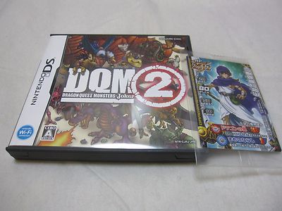 W/Card USED Nintendo DS Dragon Quest Monsters Joker 2 Japanese Ver
