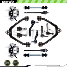 For 02-06 Chevrolet Avalanche 1500 Front Control Arm Ball Joint Tie Rod Sway Bar