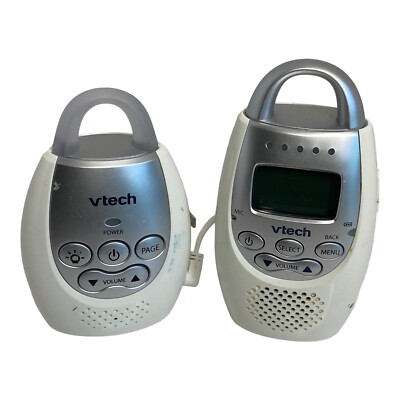 VTech DM221-2 Safe Sound DECT SET OF Digital Audio Baby Monitors  WORKS
