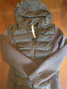 lululemon down and around bomber