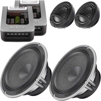 Audison AV K6 16,5cm 2-Wege Lautsprecher Komponenten-System Boxen 250 Watt
