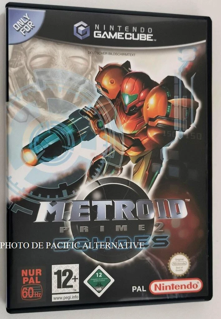 Jeu Metroid Prime (GameCube, PAL) - Version Française Complète, Bon état, Action-aventure