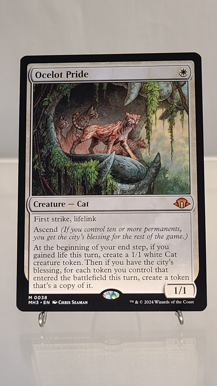 MTG Magic Ocelot Pride MH3 Mythic #0038 Creature Modern Horizons 3 WOTC