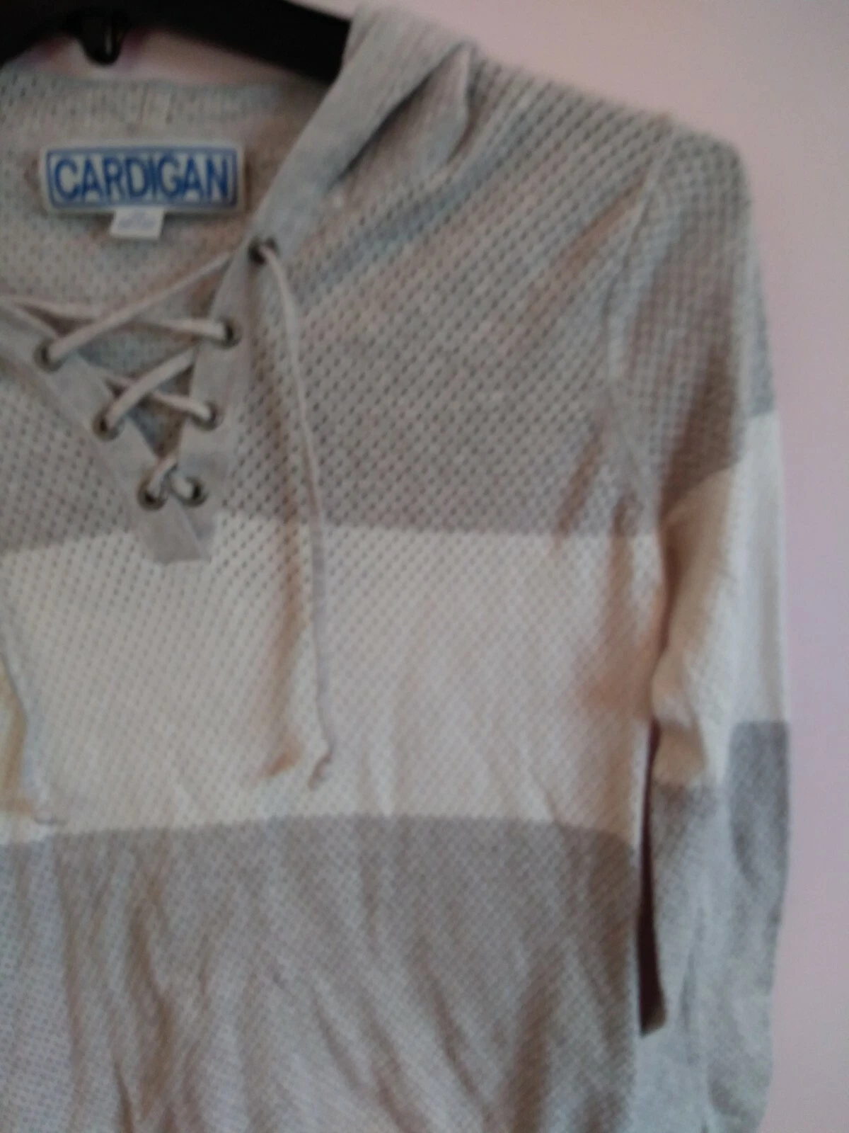 VETEMENTS CARDIGAN pullover felpa con cappuccio taglia XS