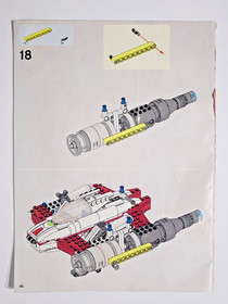 Lego Star Wars 7674 (Retired) V-19 Torrent Book 1 & 2 Instruction Manuals (A4)