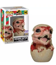🥥 Funko 2023 Shared Sticker Hatching Raptor 1442 Jurassic Park 30th Summer🆕