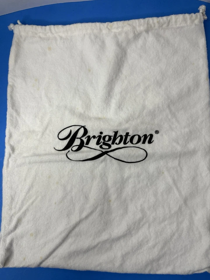 BRIGHTON Drawstring Dust Bag Dust Cover for Purse Handbag Shoes 16" x 13" FS !! - Image 2 of 4