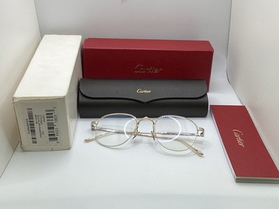 Cartier - C Decor - Semi-Rimless Eyeglasses Frames - CT0164O-002