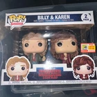 Stranger Things Funko Pop Billy & Karen 2 Pack 2018 Summer Convention