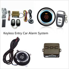 12V Vehicle Alarm System Keyless Entry Push B...