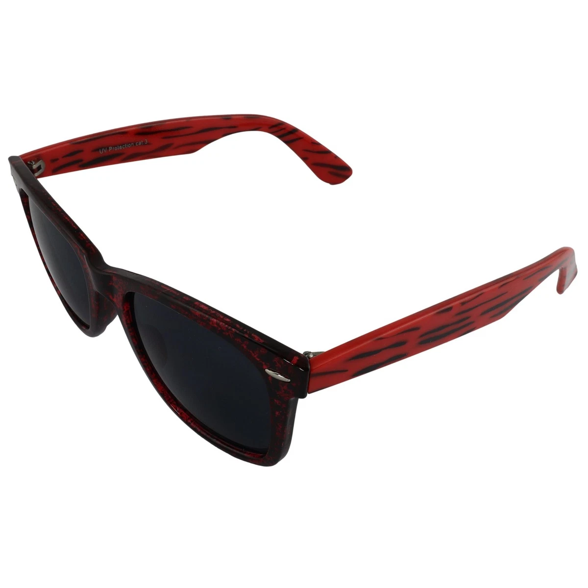 FREAK SCENE Sonnenbrille M schwarz rot
