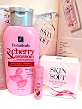 AVON 'SSS' & 'BOTANICALS' 4PC BATH SET ALL NEW SMELLS BEAUTIFUL - BUY NOW!!