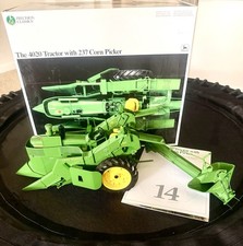 Ertl Precision Classics  4020 John Deere Tractor With 237 Corn Picker, #5083