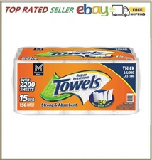 Member's Mark Select & Tear 2-Ply Paper Towel 15 rolls, 150 sheets/roll