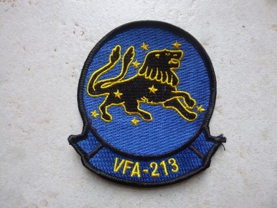 Patch VFA-213 Blacklions F/A-18E Super Hornet CVN-77 NAS OCEANA US Navy Iran