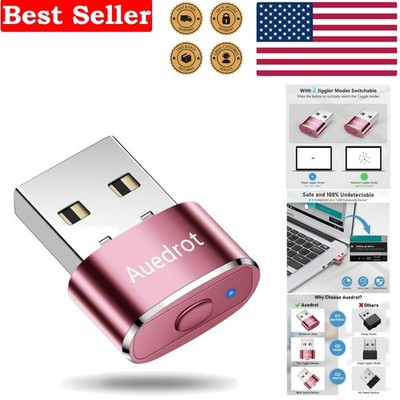 Luxury Rose Gold Mouse Jiggler   Lightweight, Undetectable, No Software Needed