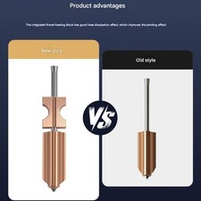 Advanced Heat Conduction Hotend Kit For Smooth Multiple Materials 3D Printing
