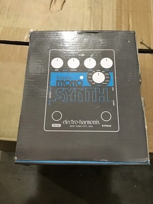 Electro-Harmonix Bass Mono Synth Pedal Synthesizer for sale online
