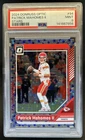 2024 Panini Donruss Optic Patrick Mahomes II Stars #94 Chiefs PSA 9