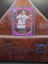 2025 Bowman Chrome Mega Box Nick Kurtz VIP Exclusive Pink Refractor/199