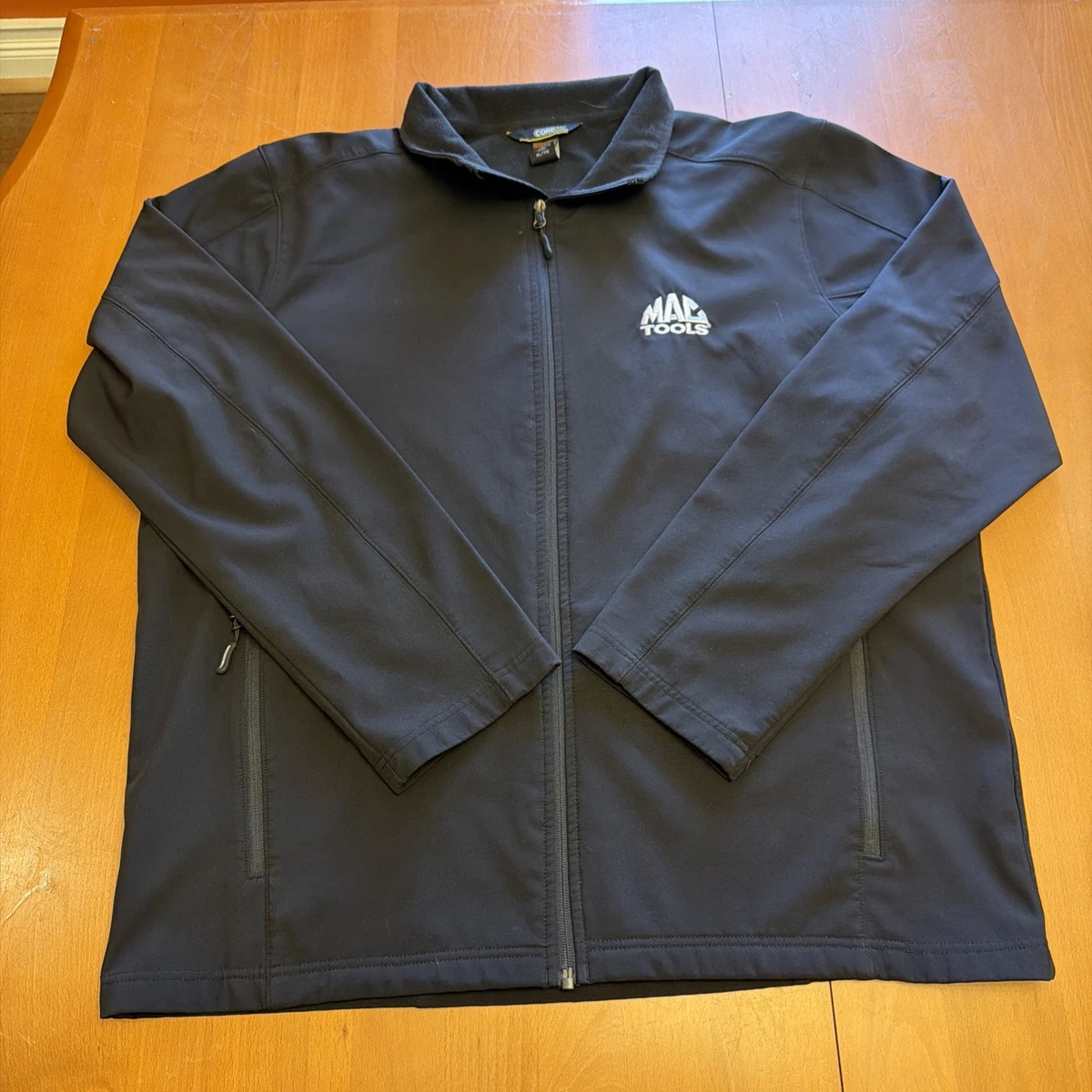 トップス Ted Company Tedman's Mechanic MACTOOLS L Mac Tools Tedman Collaboration Fleece Jacket, Size M, Black