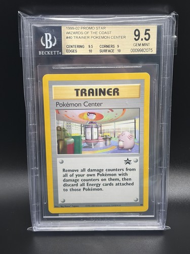 Pokémon Center graded BGS 9.5 for sale on eBay