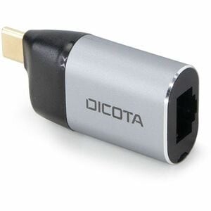 Dicota Consignment Dicota D32048 Usb Type-C Rj-45 Male Black Silver Male Female