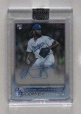 2022 Topps Clearly Authentic Auto Andre Jackson #CAA-AJ Auto 0rd2