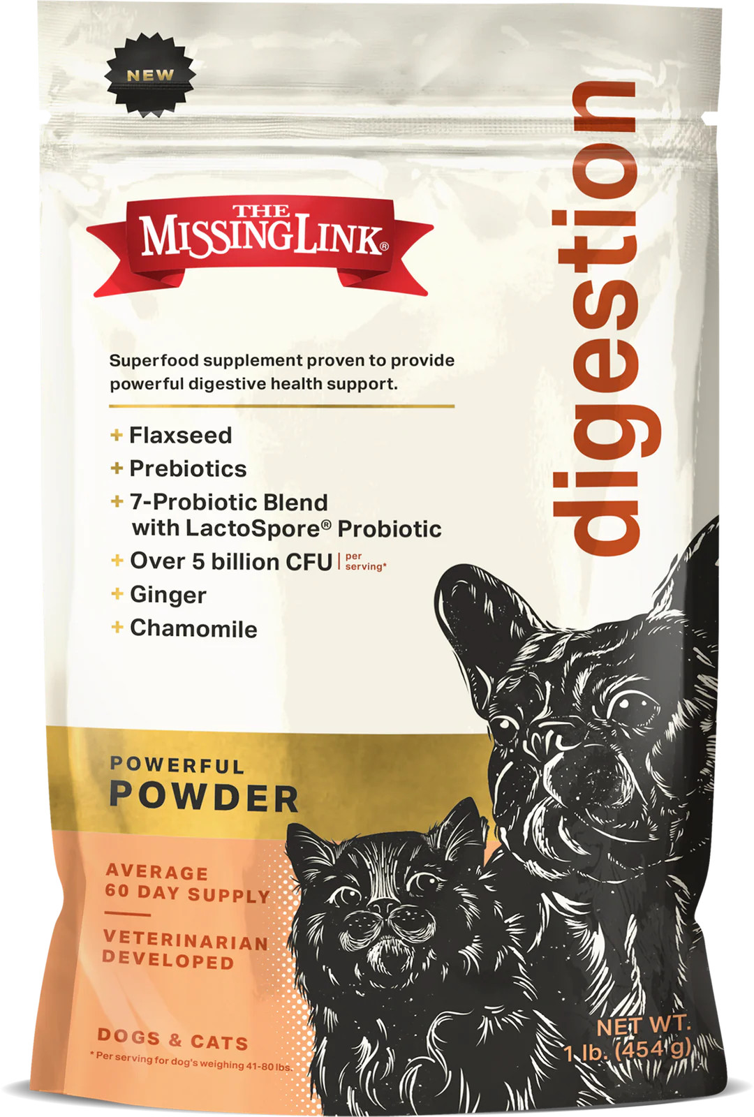 The Missing Link - Original Digestive Dog/Cat 1 lb