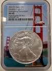 2021 S AMERICAN SILVER EAGLE HERALDIC EAGLE T-1 EMERGENCY PRODUCTION NGC MS 69