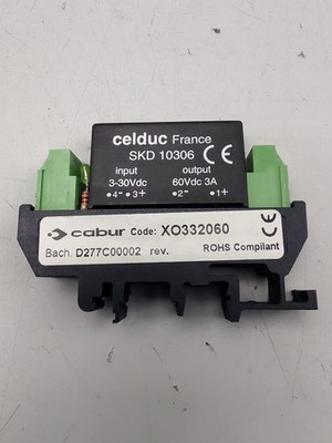 Celduc SKD 10306+Cabur XO332240 solid state relay modul