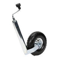 AnhäNger StüTzrad Mit Kurbel 48Mm 260X85Mm