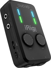 IK Multimedia Irig Pro Duo I/O 2 canali interfaccia MIDI audio mobile [Cupole