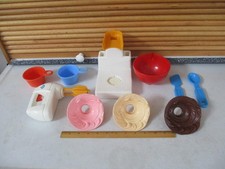 Fisher Price Fun with Food Mixer Mixing Center complete frosting pudding bowl