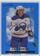 2023-24 Skybox E-X 2000 Rookies Blue Credentials 219/299 Zach Benson #101 06cs