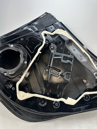 2014-2017 MASERATI GHIBLI REAR PASSENGER SIDE EXTERIOR DOOR SHELL NERO PANEL - Picture 8 of 10