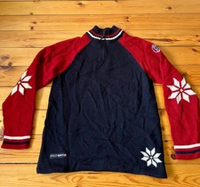 DALE OF NORWAY Sport Windstopper  1/4 Zip Knit Ski Strickpullover Herren Gr. M