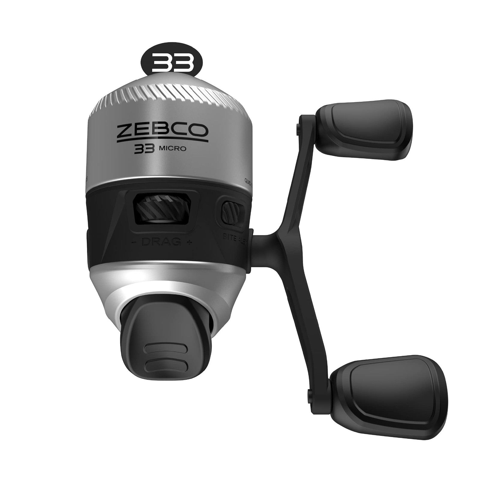 Zebco 33 Spincast Fishing Reel, Changeable Right or Left-Han