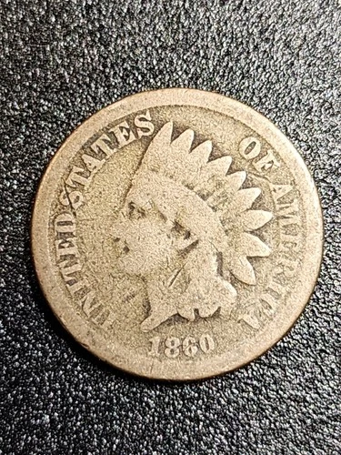 1860 Indian Head Small Cent -Good- Circulated Coin Uncertified BN
