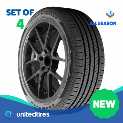 Set of (4) New P 245/45R19 Goodyear Eagle Touring 98W (12N3F)