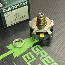 A43-25 - CLAROSTAT - 2-4 WATT POTENTIOMETER