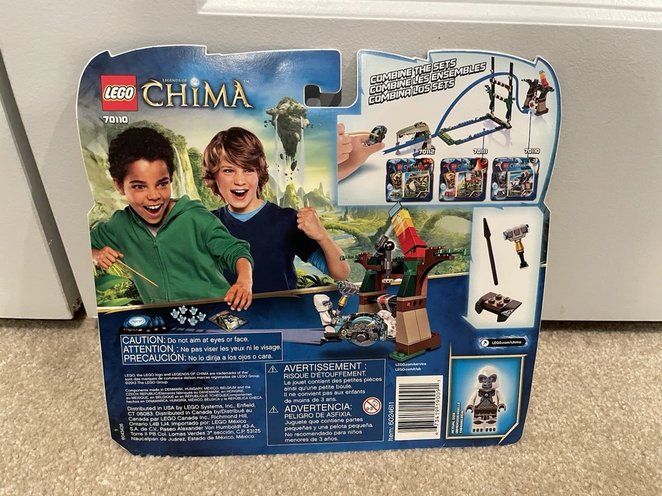 LEGO Legends of CHIMA: Grizzam #13 Tower Target (70110) New Sealed Box - Image 2 of 4