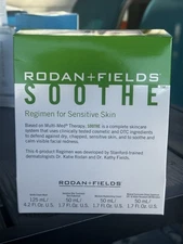 Rodan + and Fields Soothe Regimen NIB Sealed 4 Piece Set