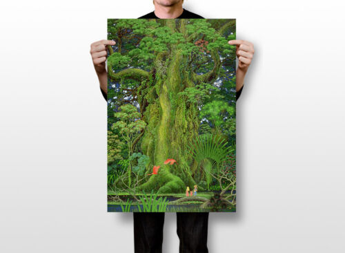 Super console art mural décoration intérieure Secret of Mana art complet - AFFICHE 20x30 - Photo 2 sur 4