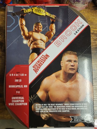 WWE Ultimate Edition Ruthless Aggression Brock Lesnar - 第 4/4 張圖片