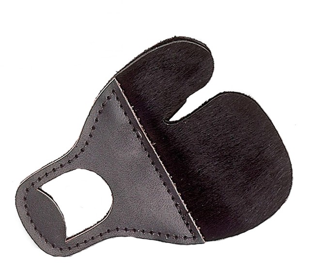 Neet Archery calf hair finger tab pinch free, Youth XSmall RH, Mod